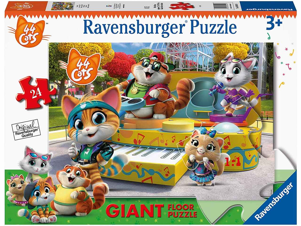Puzzle 24pz gigante 44 gatti c 03091