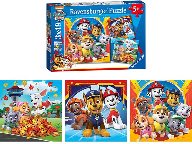 Puzzle 3x49pz paw patrol  05048 2