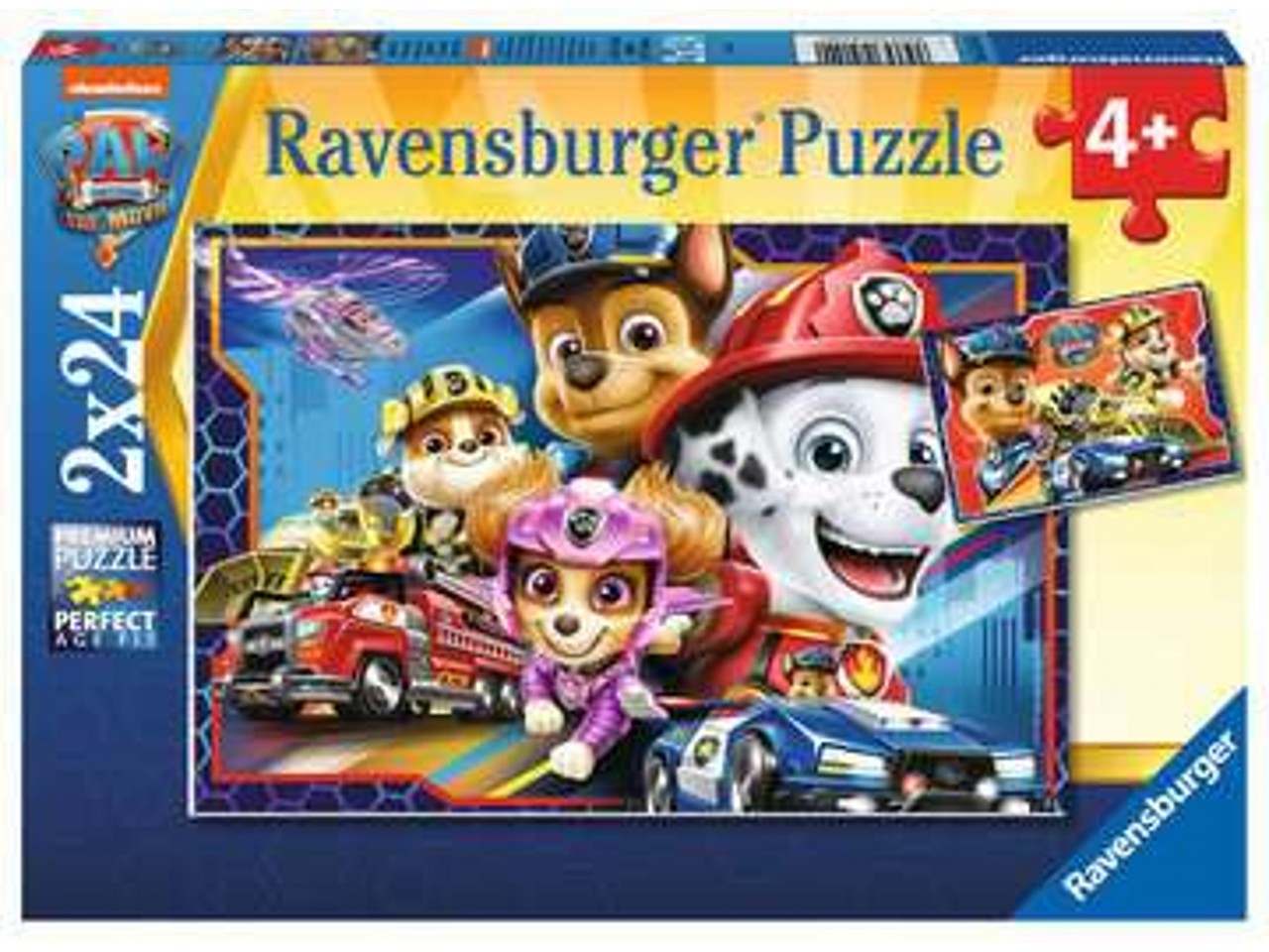 Puzzle 2x24 pezzi paw patrol movie 05154