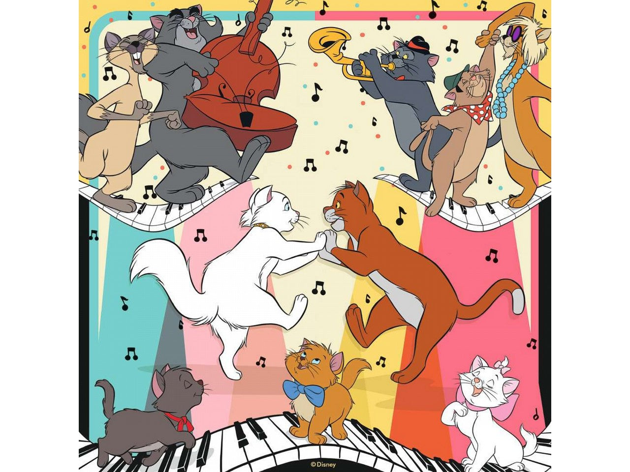 Puzzle 3x49pz disney classics 05155