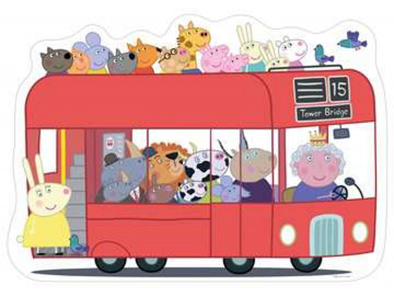 Puzzle 24pz gigante peppa pig 05530 2