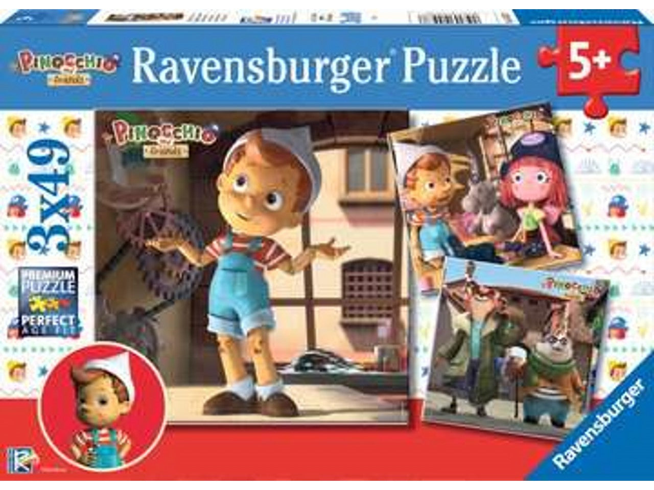 Puzzle 3x49pz pinocchio 05567