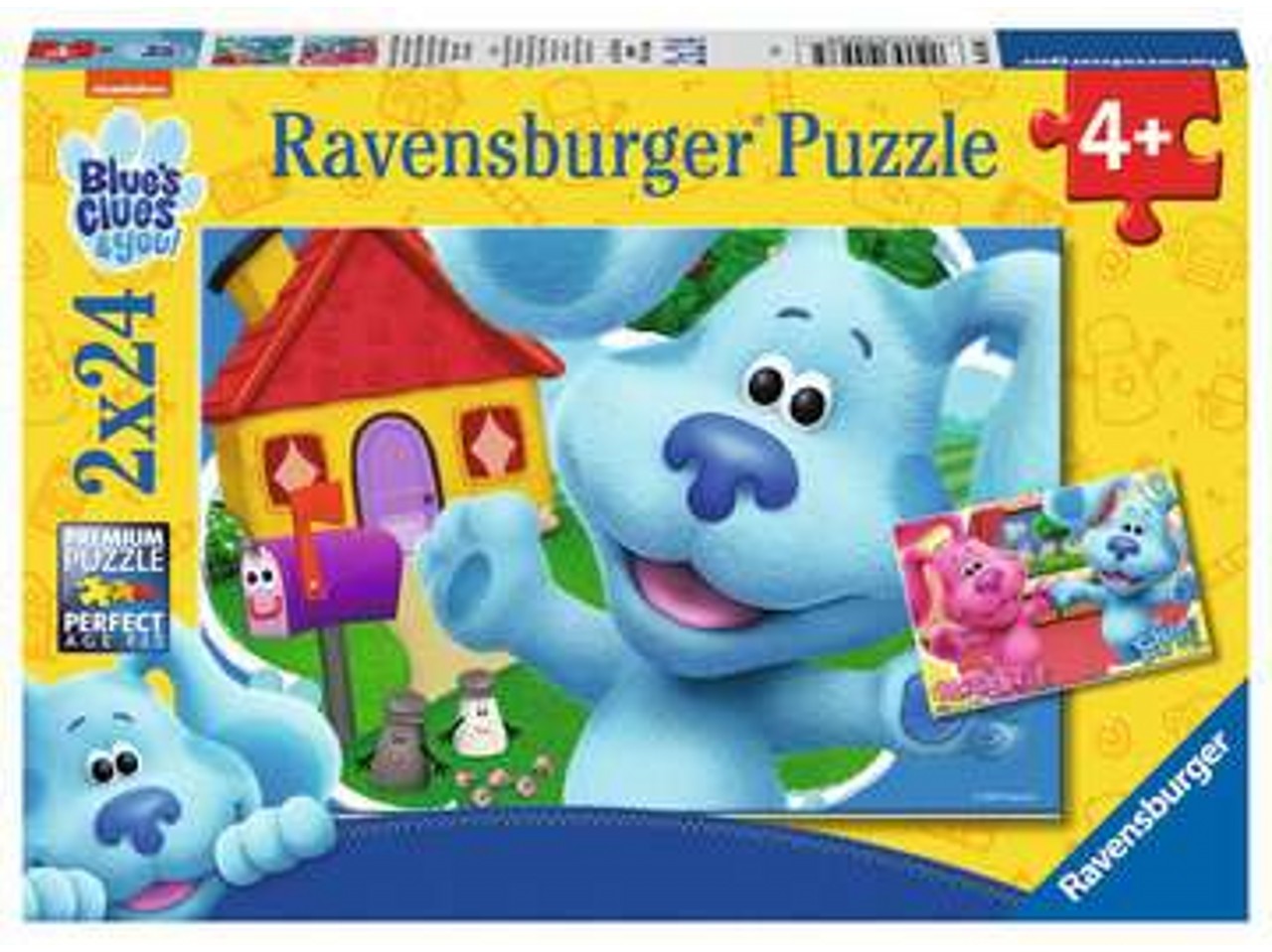 Puzzle 2x24 pezzi blue's clues you 05568