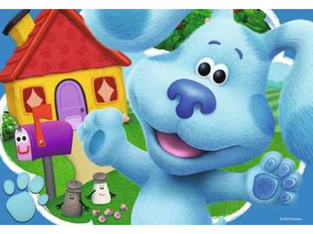 Puzzle 2x24 pezzi blue's clues you 05568
