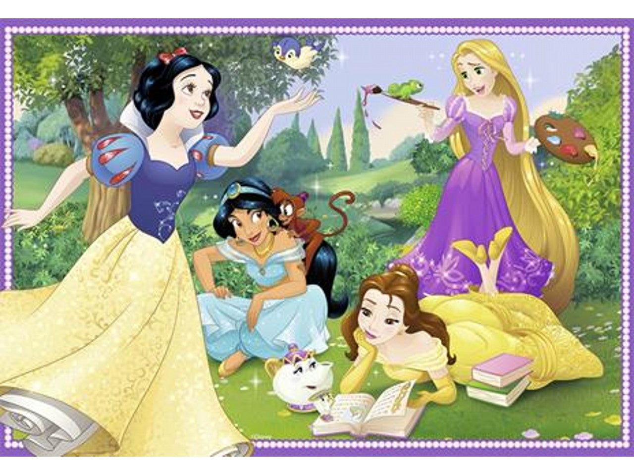 Puzzle 2x12pz disney princess 07620 8