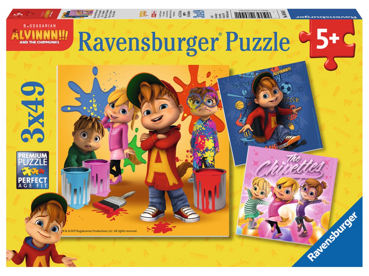 Puzzle 3x49 pezzi alvin 08044 1