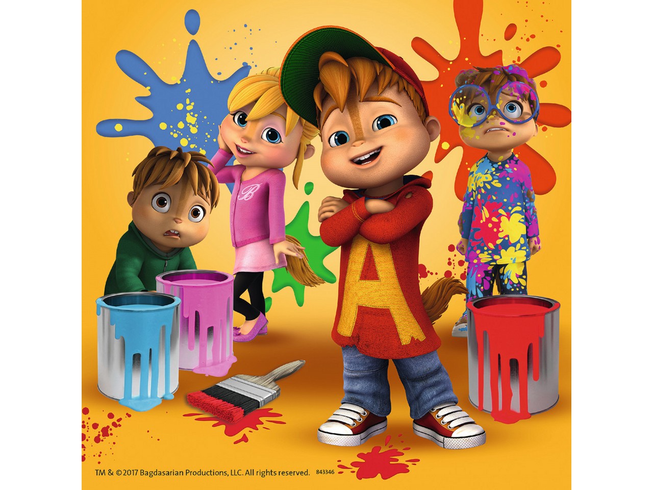 Puzzle 3x49 pezzi alvin 08044 1