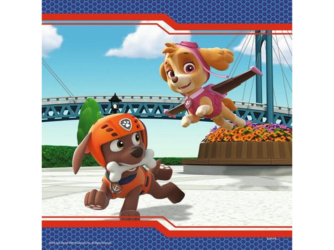 Puzzle 3x49pz paw patrol  09369 4