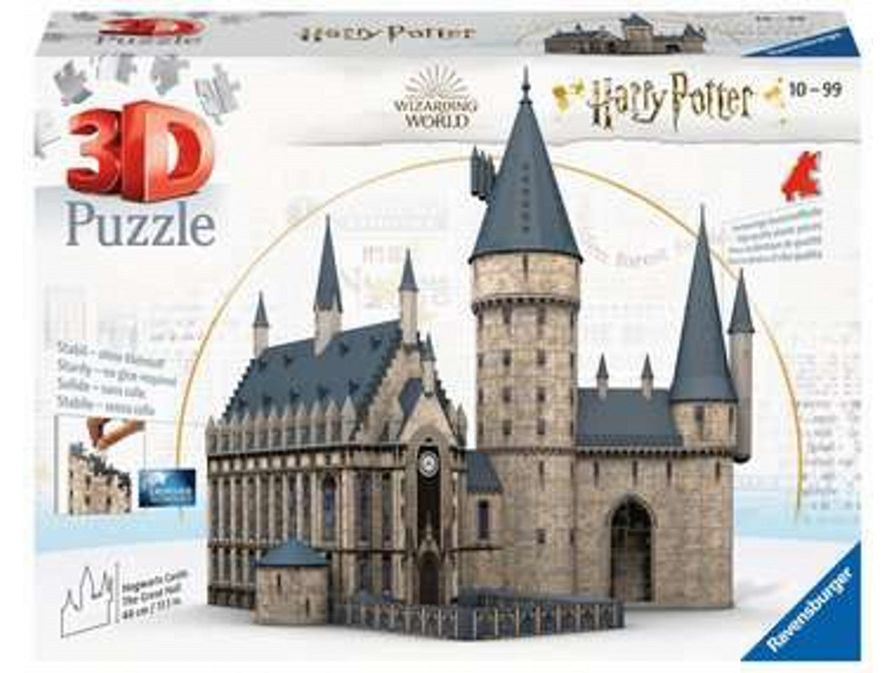 Puzzle 3d harry potter catello 630 pezzi 83805