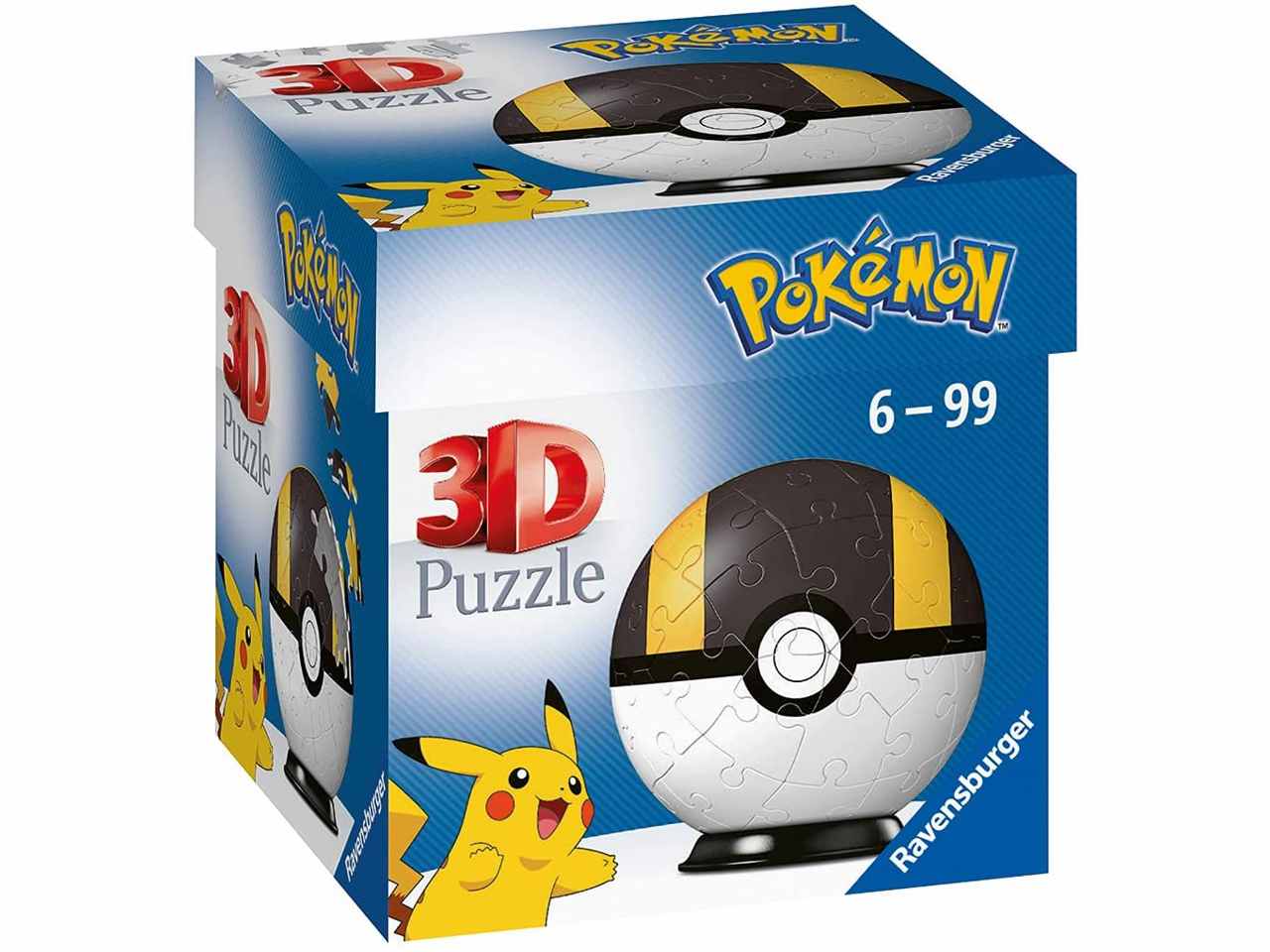 Puzzleball 3d pokeball nera 11266 1