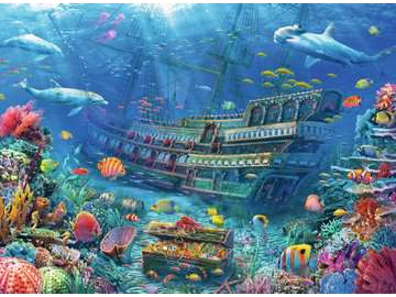 Puzzle 200pz xxl scoperta subacquea 12944