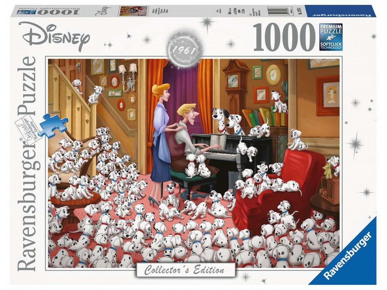 Puzzle 1000 pezzi disney la carica dei 101 13973