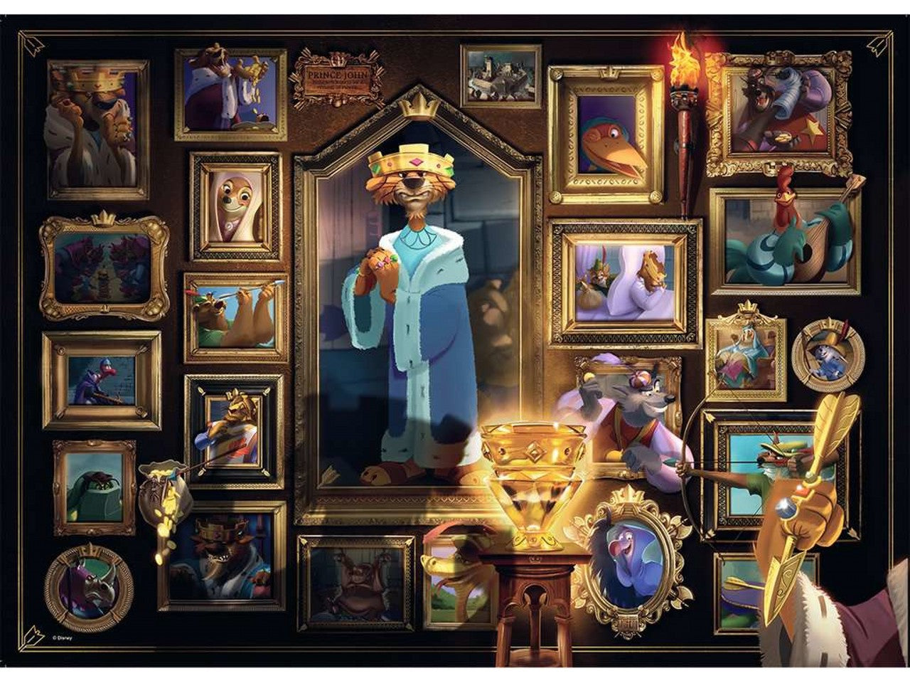 Puzzle 1000pz villainous:prince john 15024
