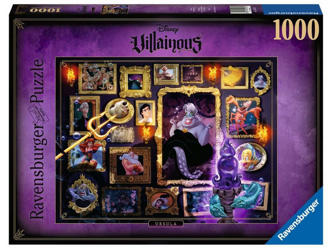 Puzzle 1000pz  villainous ursula 15027