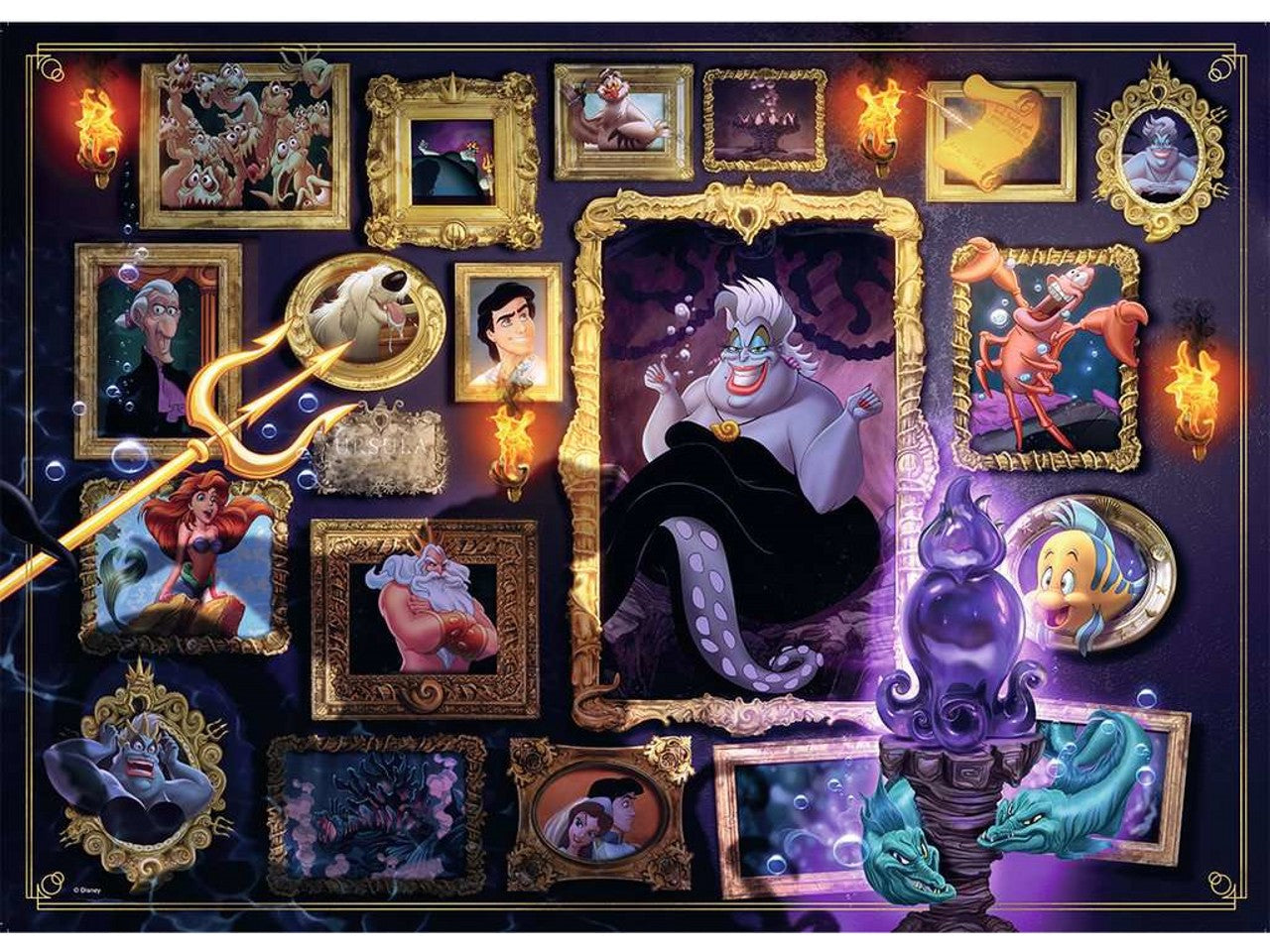 Puzzle 1000pz  villainous ursula 15027