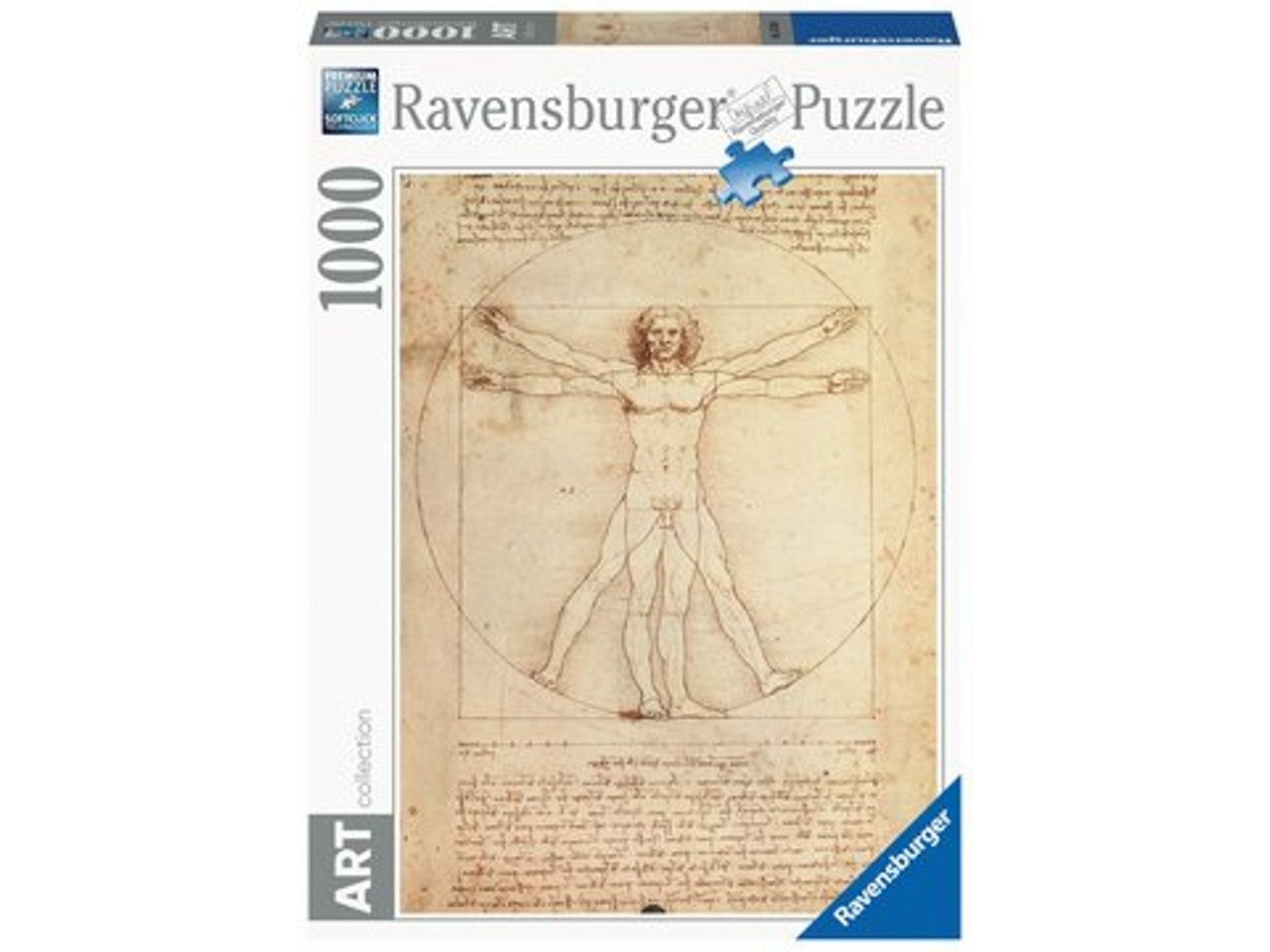 Puzzle 1000pz leonardo:uomo vitruviano 15250