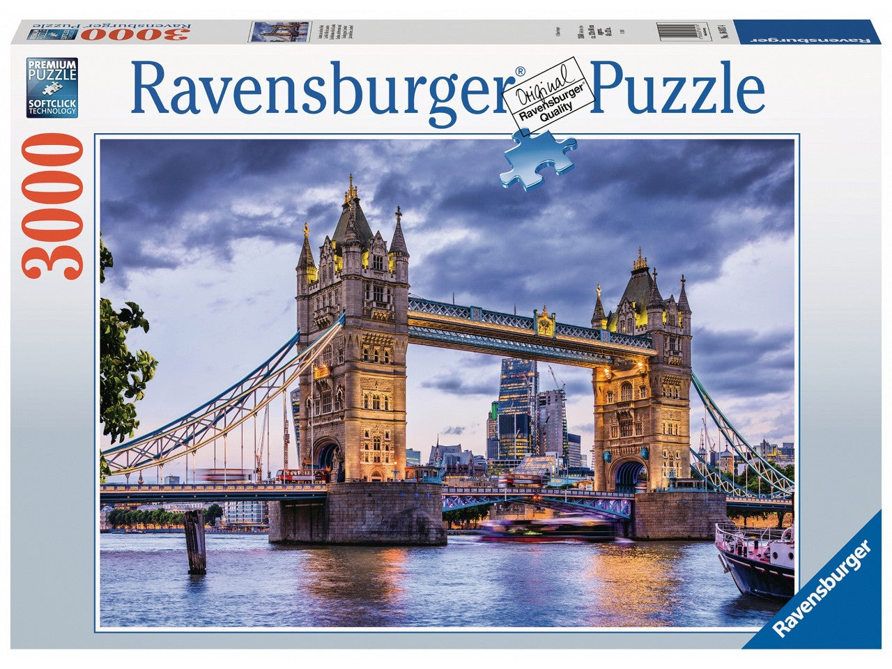 puzzle 3000 pezzi la bell.citta' di londra 16017