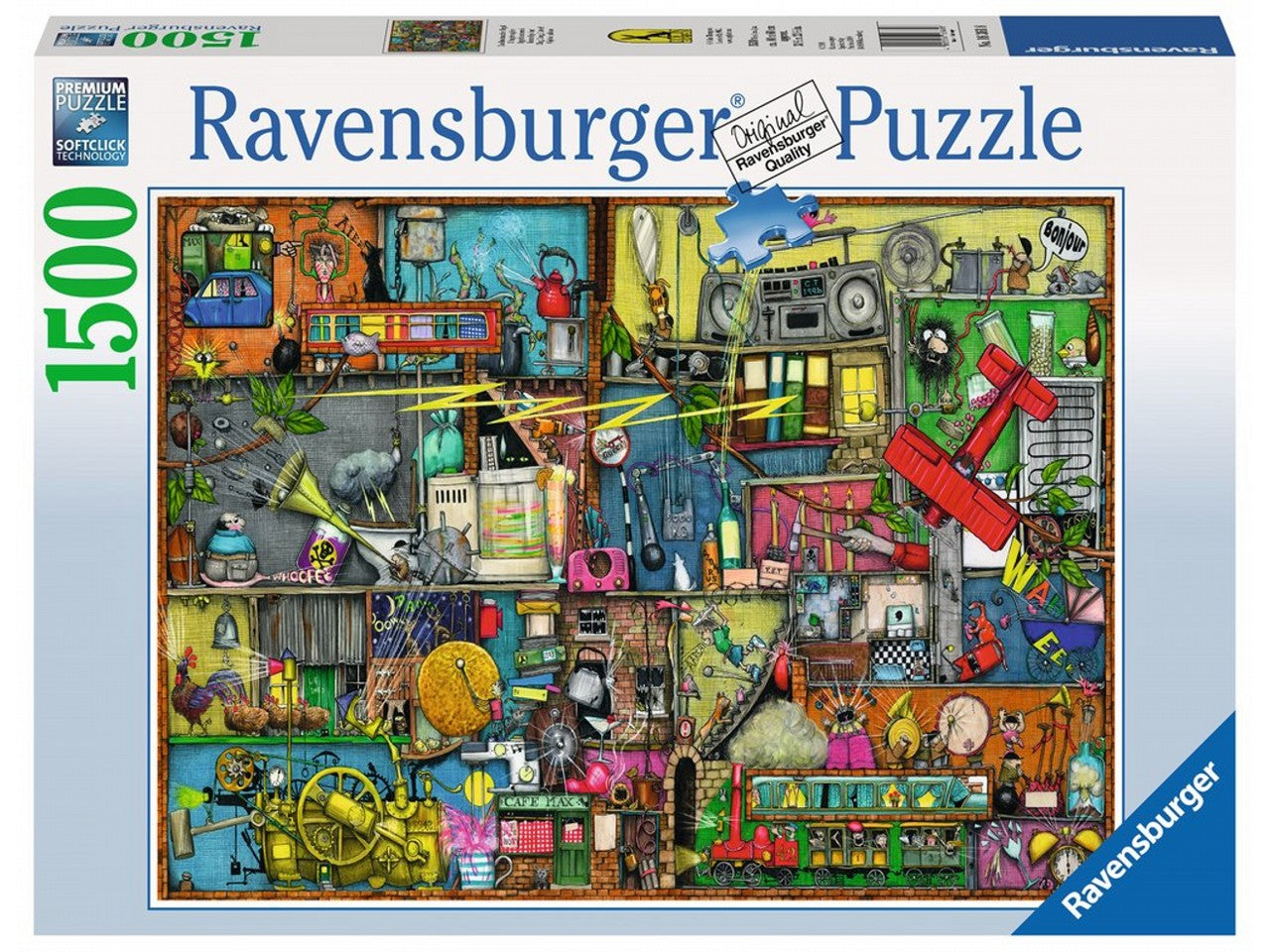 Puzzle 1500 pezzi oggetti rumorosi 16361