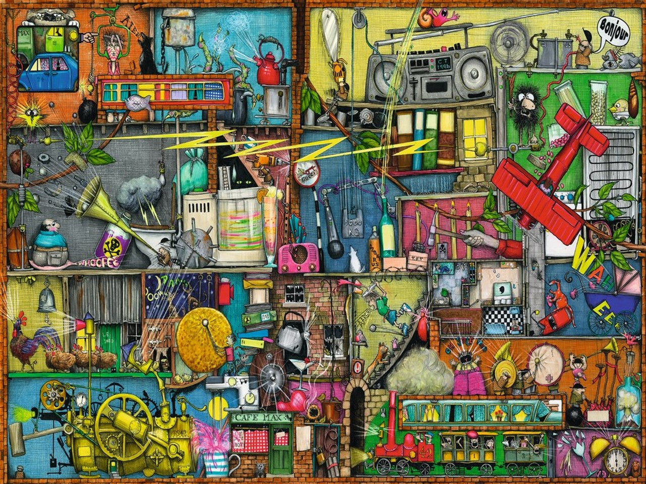 Puzzle 1500 pezzi oggetti rumorosi 16361