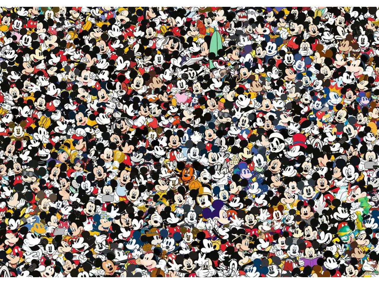 Puzzle 1000 pezzi challenge mickey 16744 9