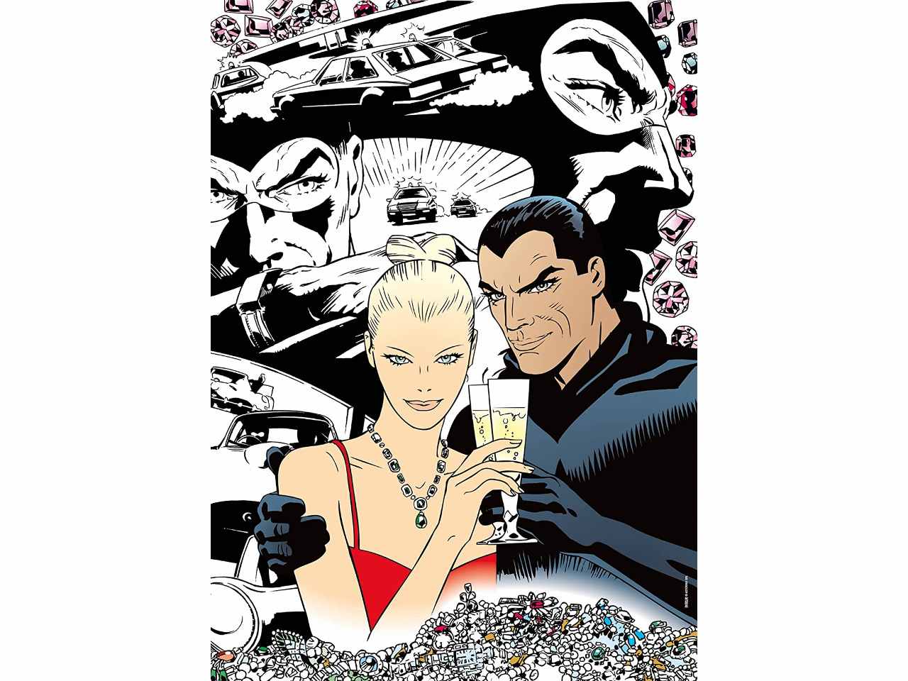 Puzzle 1000 pezzi diabolik 17177