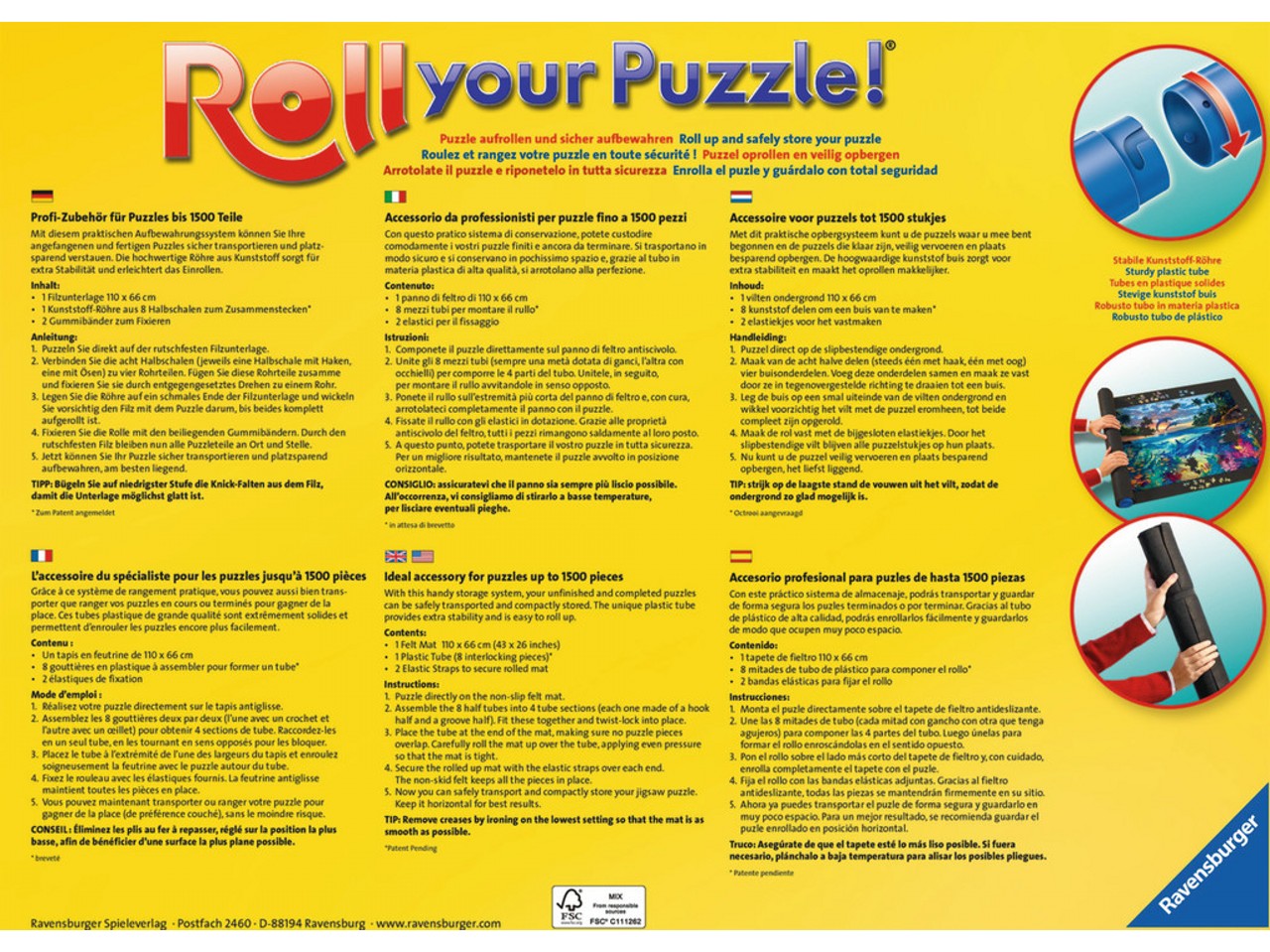 tappeto roll per puzzle
