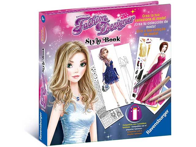 Fashion designer style book abiti da sera 18093