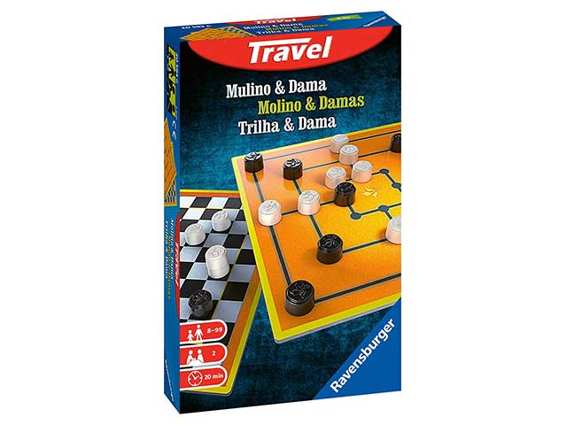 Gioco travel mulino  dama 205936