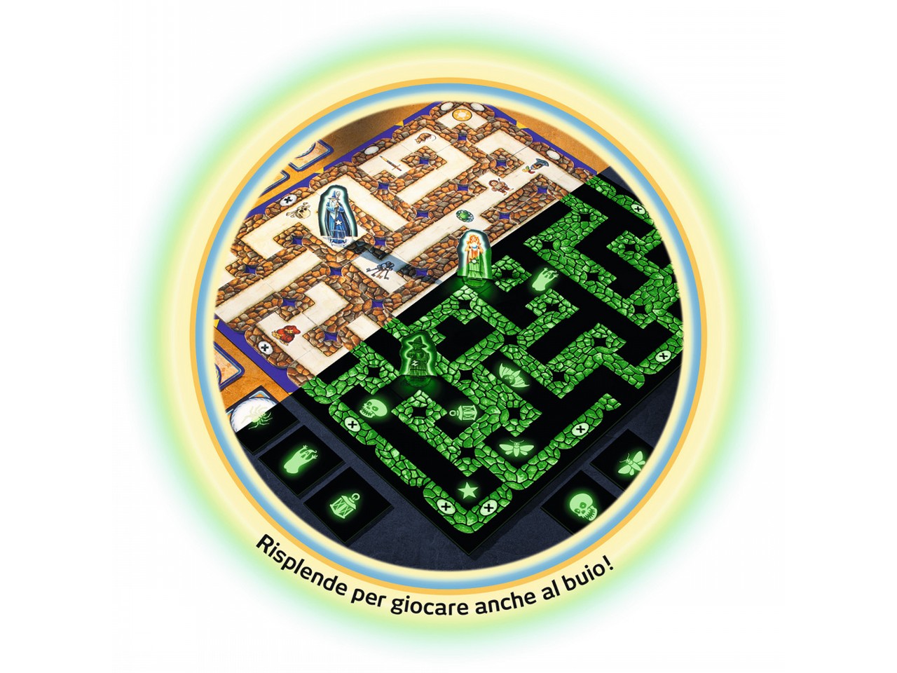 Gioco labirinto glow in the dark 266920