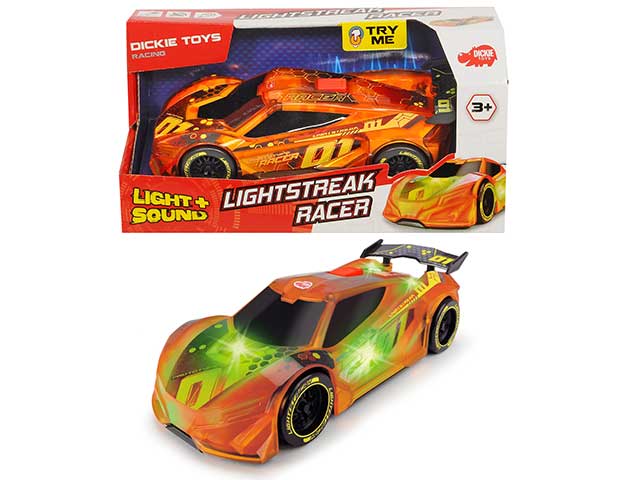 Dickie lightstreak racer 20cm203763002