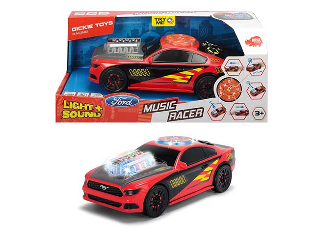 dickie music racer ford mustang 203764003