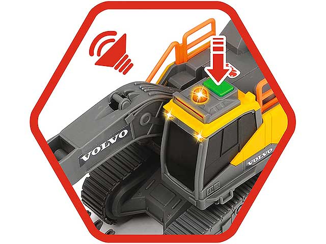 Dickie volvo mezzi lavoro 23cm 203723003005