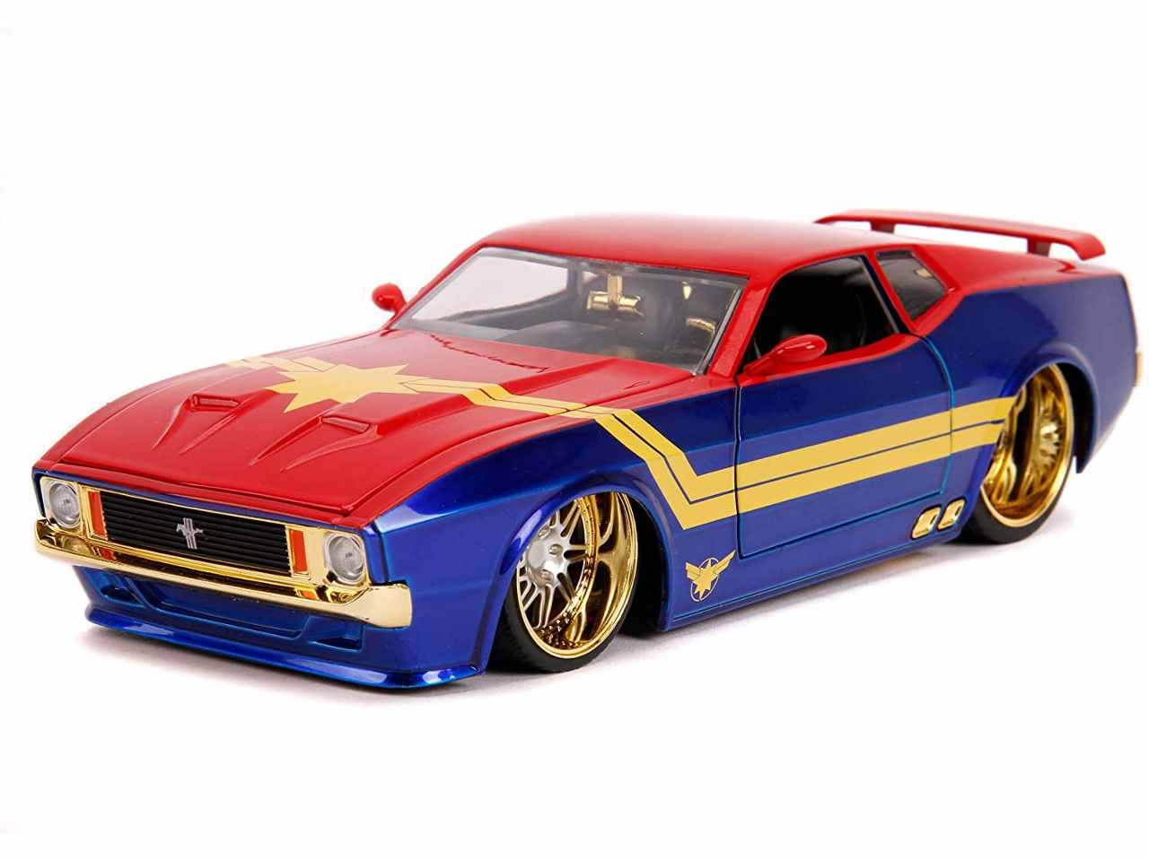 Marvel 1973 ford mustang mach 1:24+pers.253225009