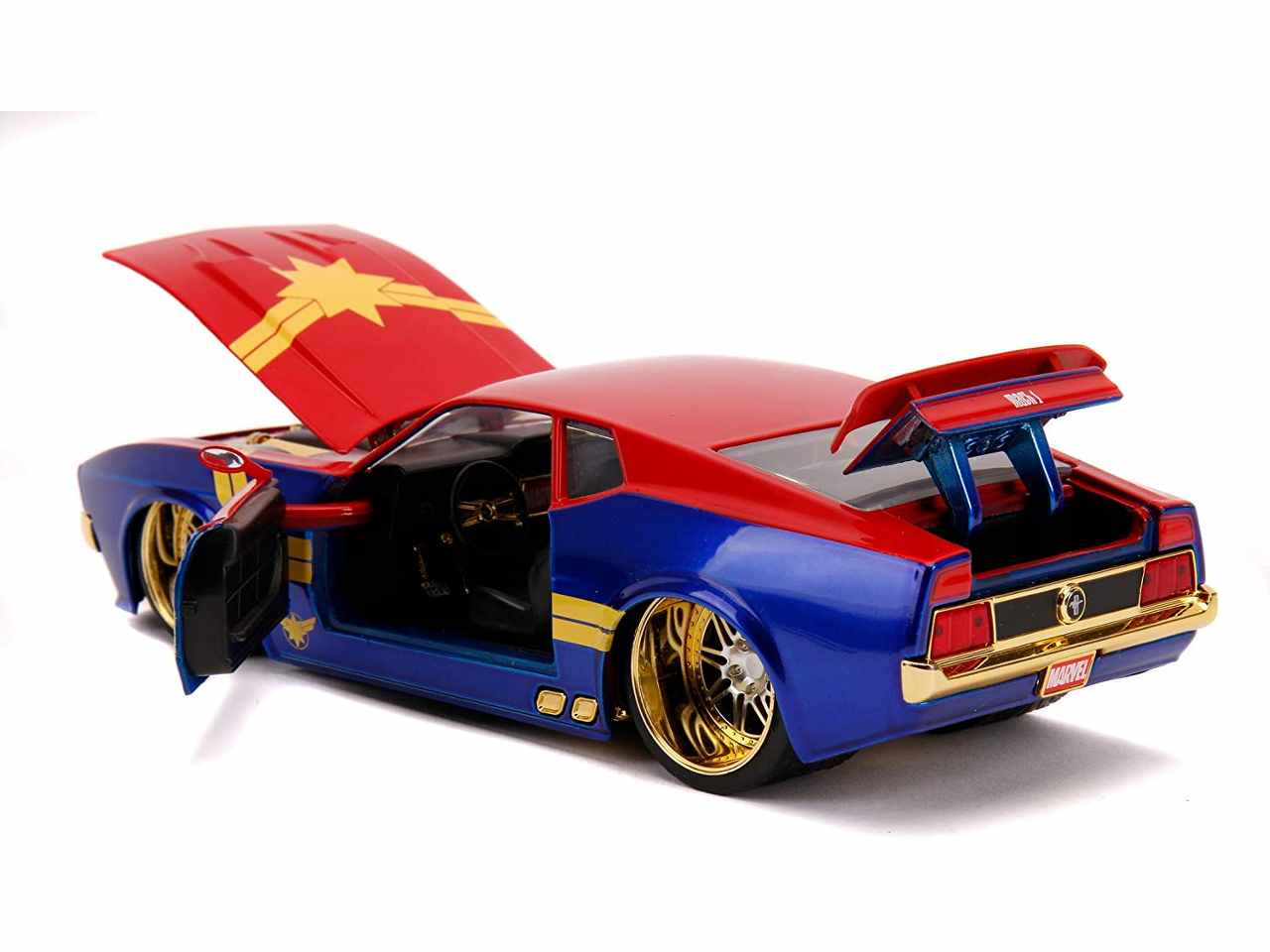 Marvel 1973 ford mustang mach 1:24+pers.253225009
