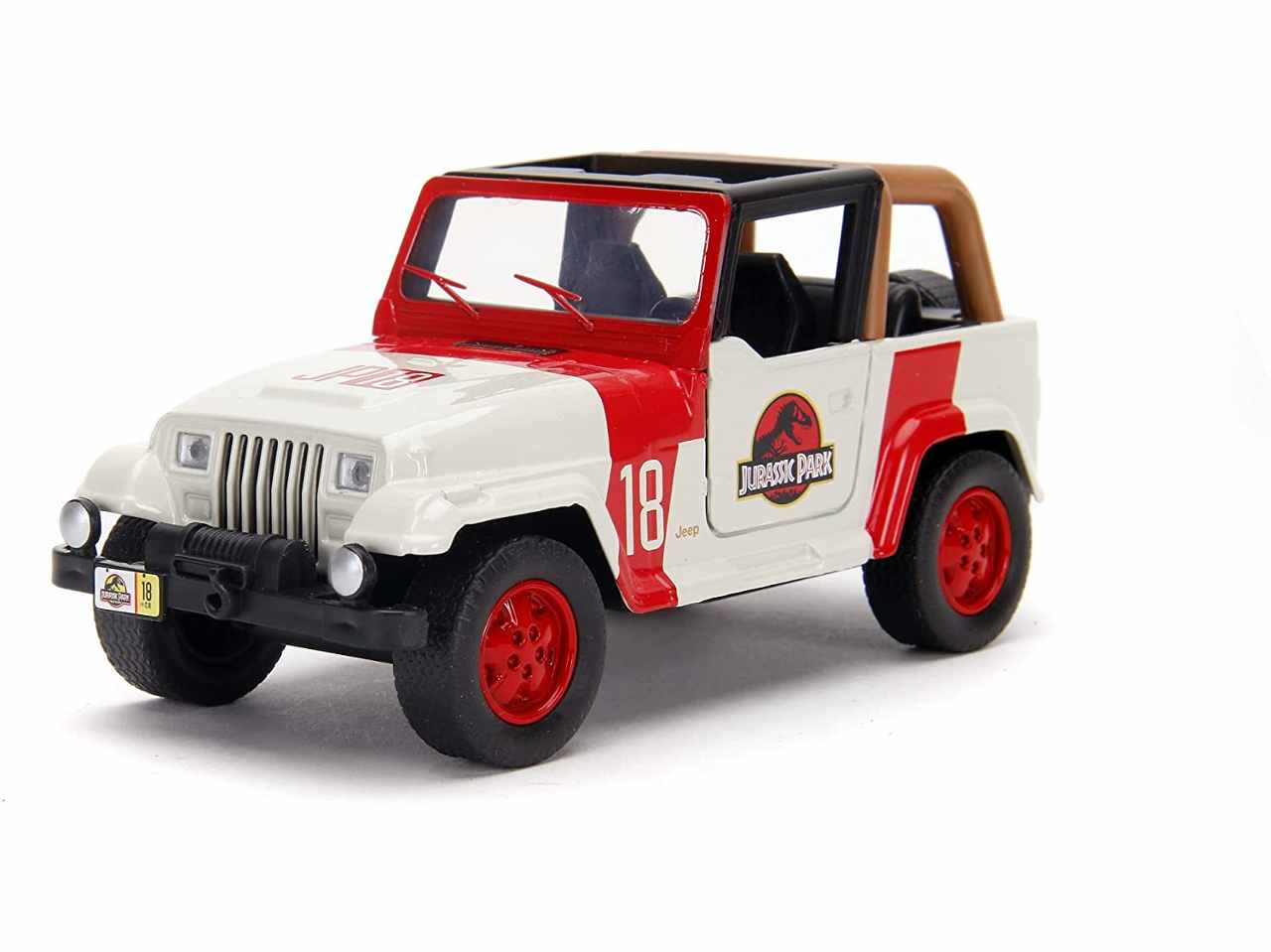 jurassic park jeep wrangler 1:32 253252019