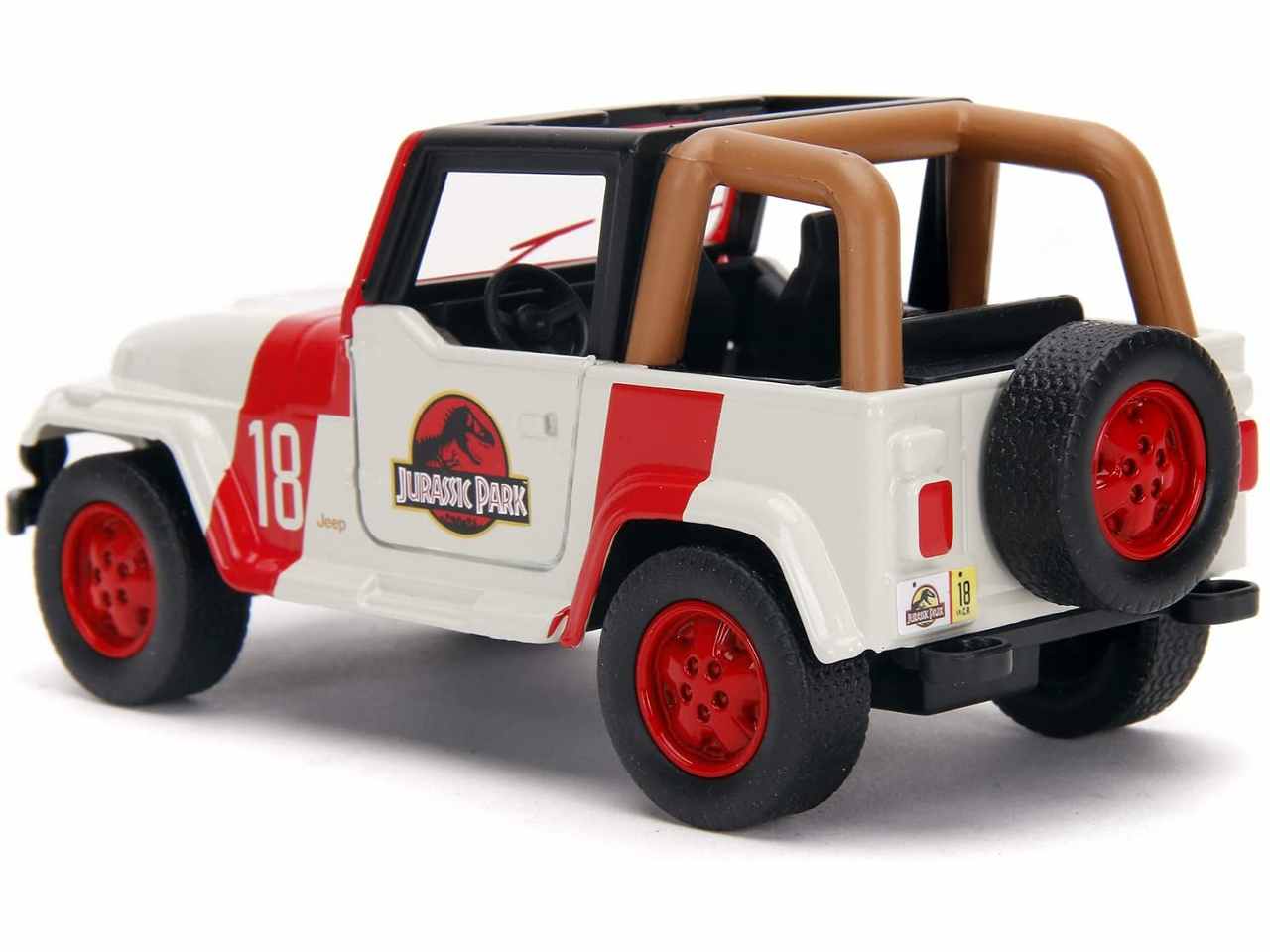 jurassic park jeep wrangler 1:32 253252019