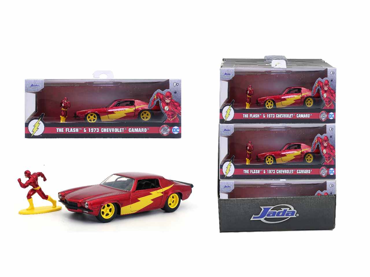dc flash chevy camaro 1:32+pers. 253253003