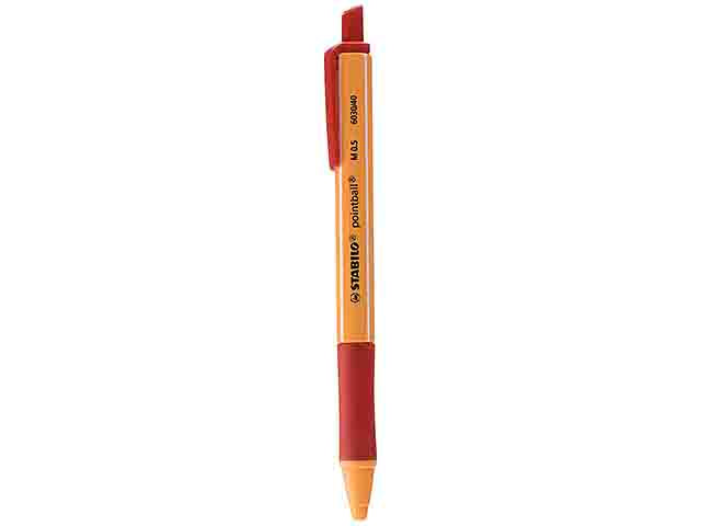 Stabilo pointball penna rossa