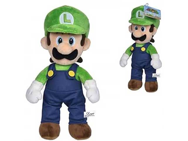 Super mario peluche luigi 30cm109231011