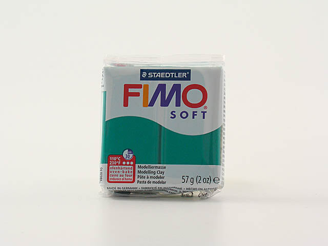 Pasta fimo soft 57gr smeraldo