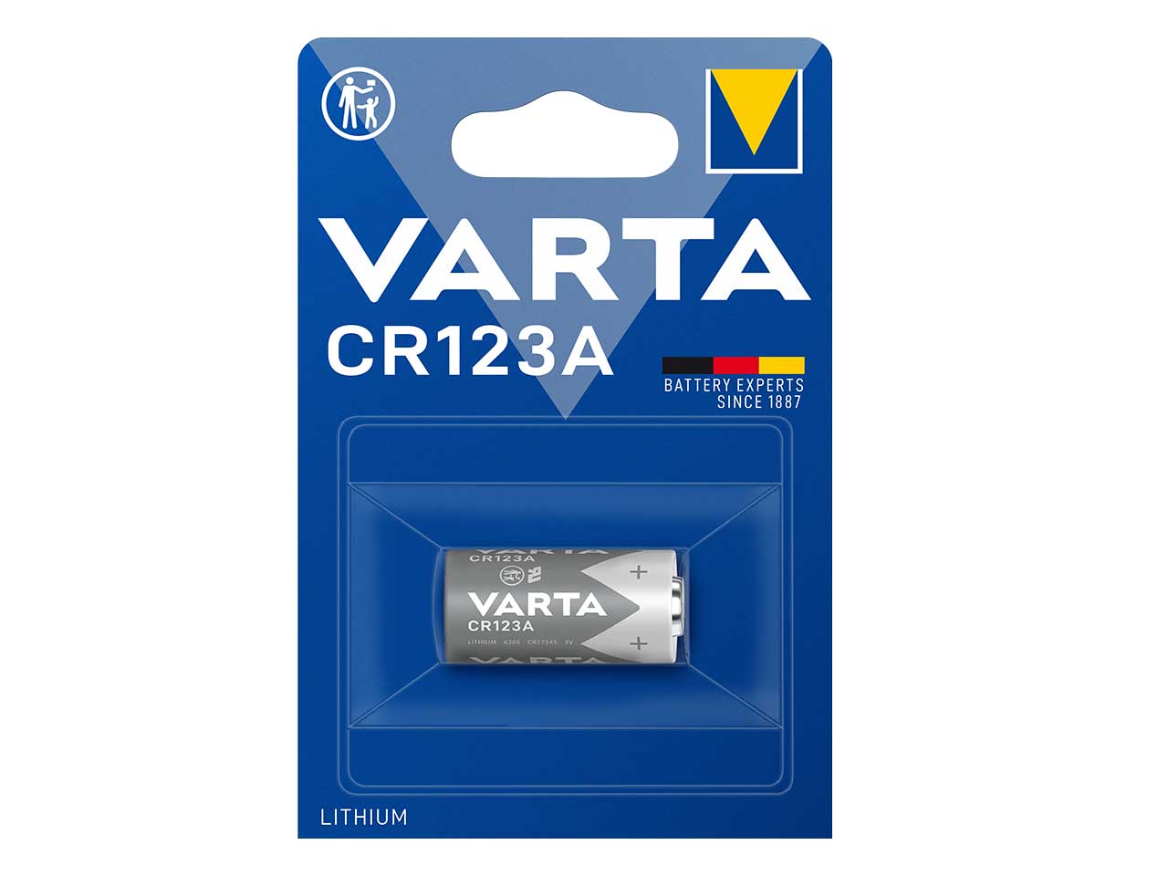Varta batteria al litio cr12