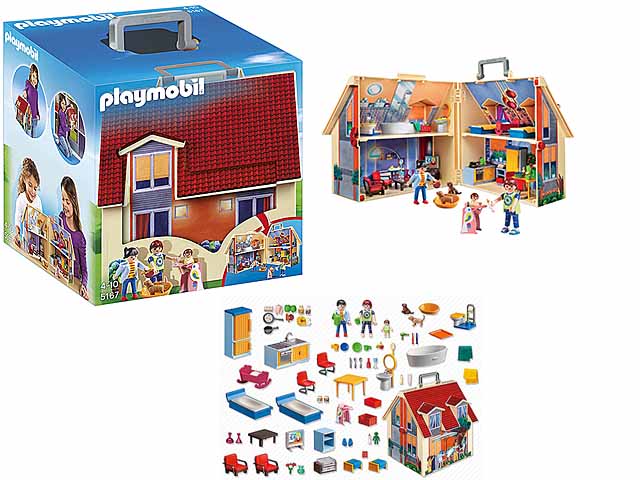 playmobil dollhouse casa bambole 5167