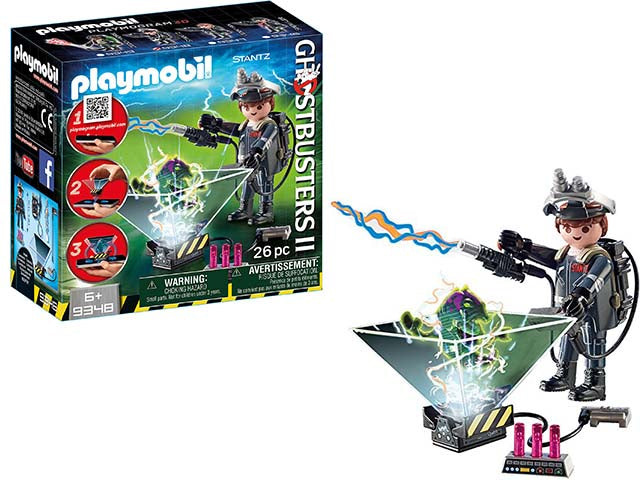 playmobil ghostbuster raymond stanz 9348