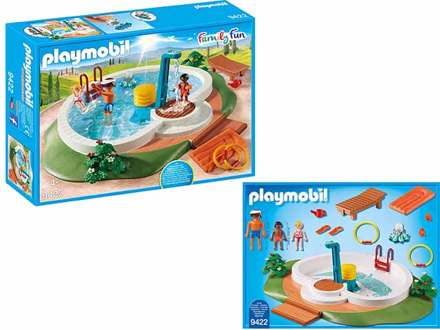 Playmobil casa vacanze piscina 9422