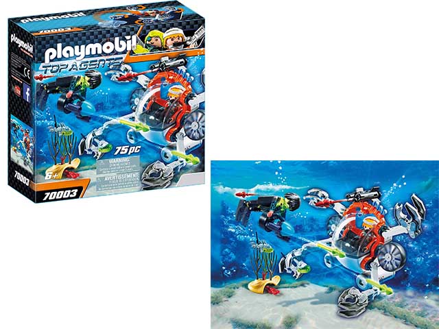 playmobil top agents iv granchio 70003