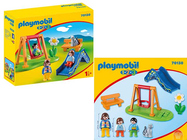 Playmobil 1 2 3 parco giochi 70130