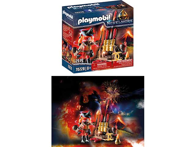 playmobil novelmore maestro fuoco 70228
