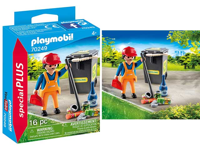 Playmobil special plus operatore e.7024