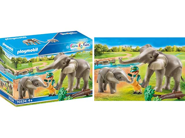 Playmobil guardiano dello zoo 70324