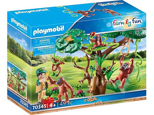 playmobil zoo oranghi s/albero 70345